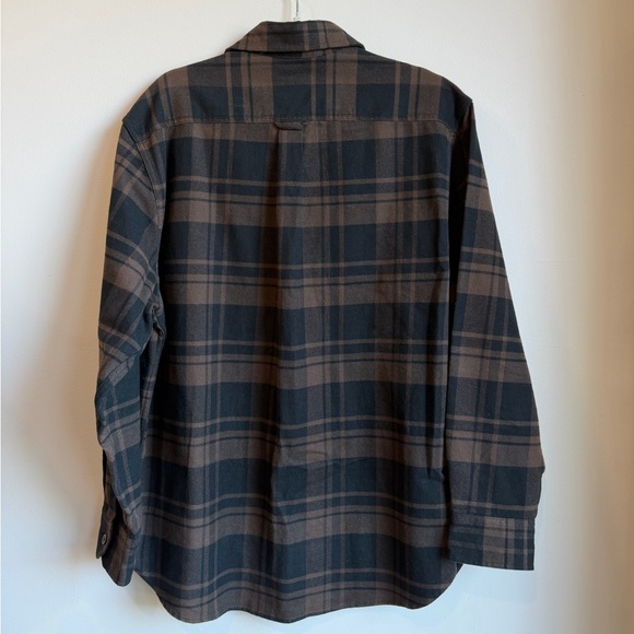 Jachs Men's Black and Brown Plaid Button-Down Shirt Flannel - Picture 4 of 8